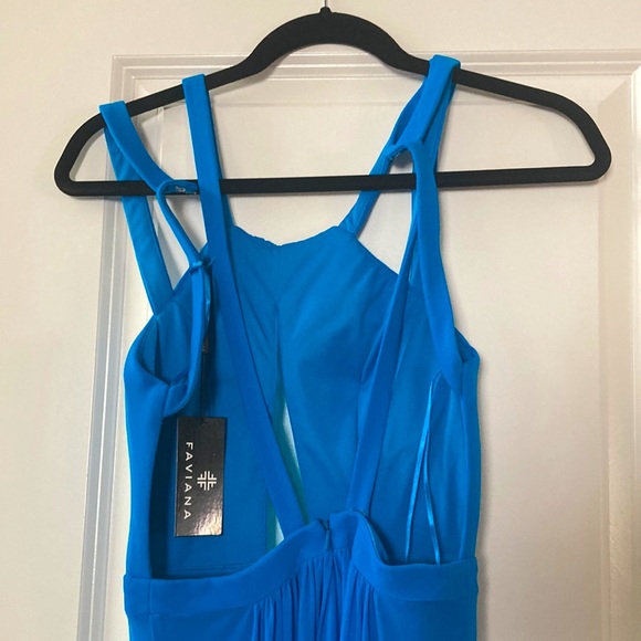 NWT Faviana Designer Prom Dress - Picture 6 of 6